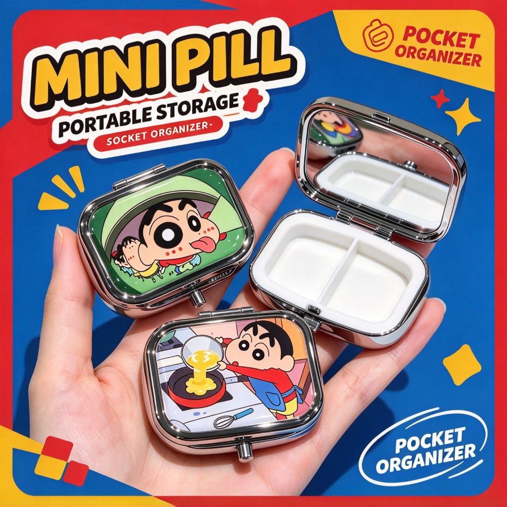 Case Fan - Crayon Shin-chan Mini Sealed Metal Tin