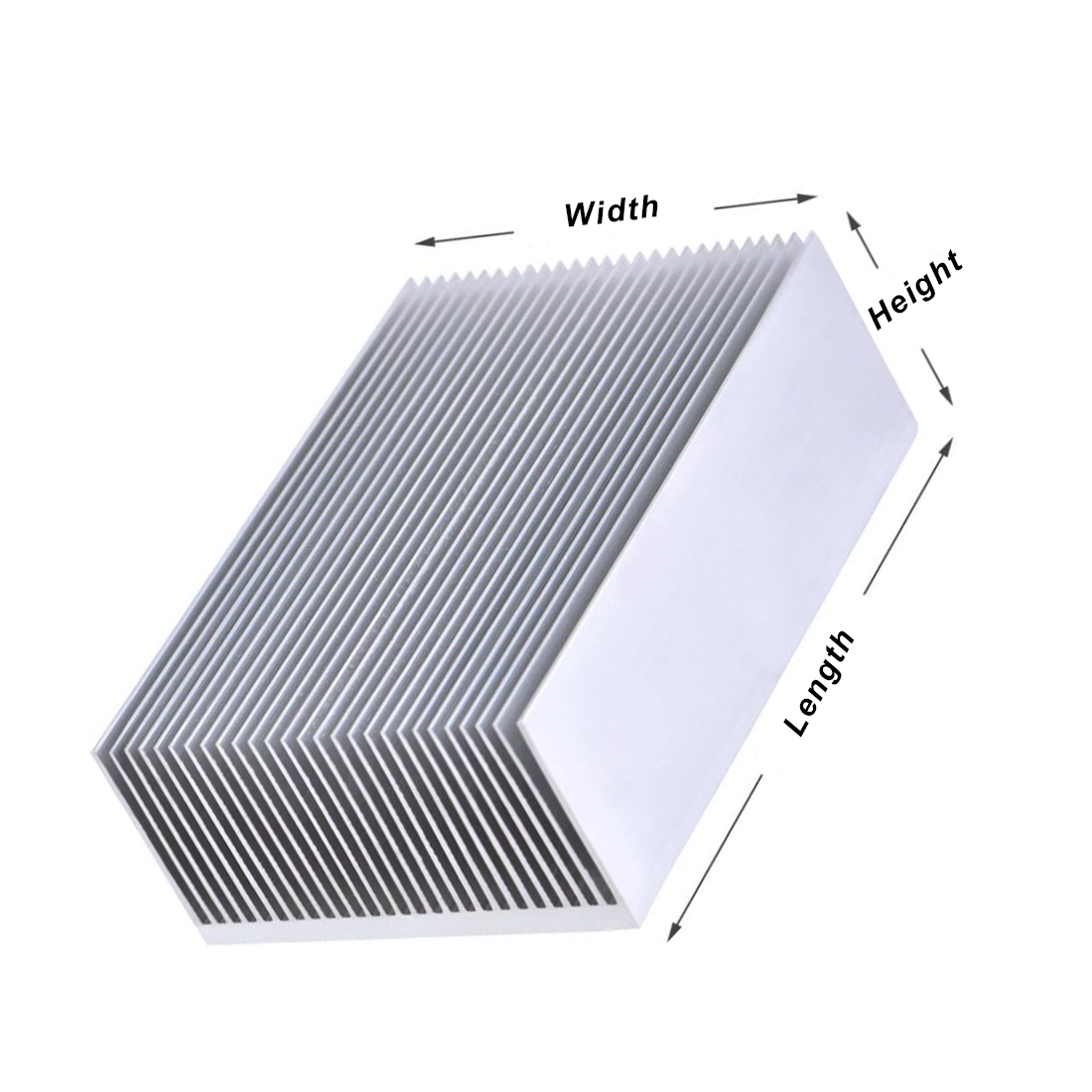 DIY Cooler Aluminum Heatsink G - Heatsink ulasan dan harga
