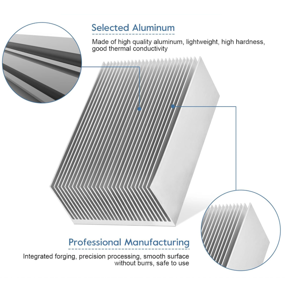 DIY Cooler Aluminum Heatsink G - Heatsink ulasan dan harga