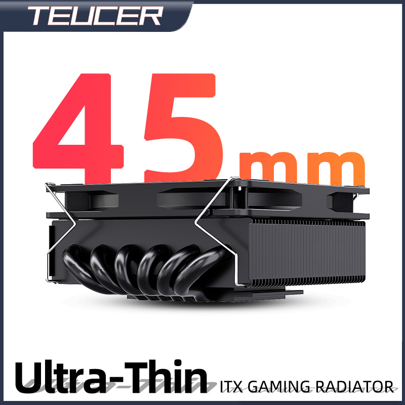 Teucer Height 45mm CPU Cooler  - Air Cooler Cpu ulasan dan harga