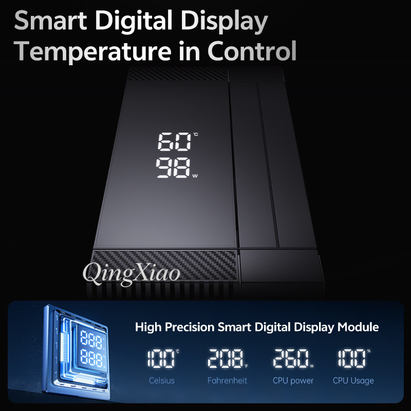 MT4 Digital Display CPU Cooler - Air Cooler Cpu ulasan dan harga