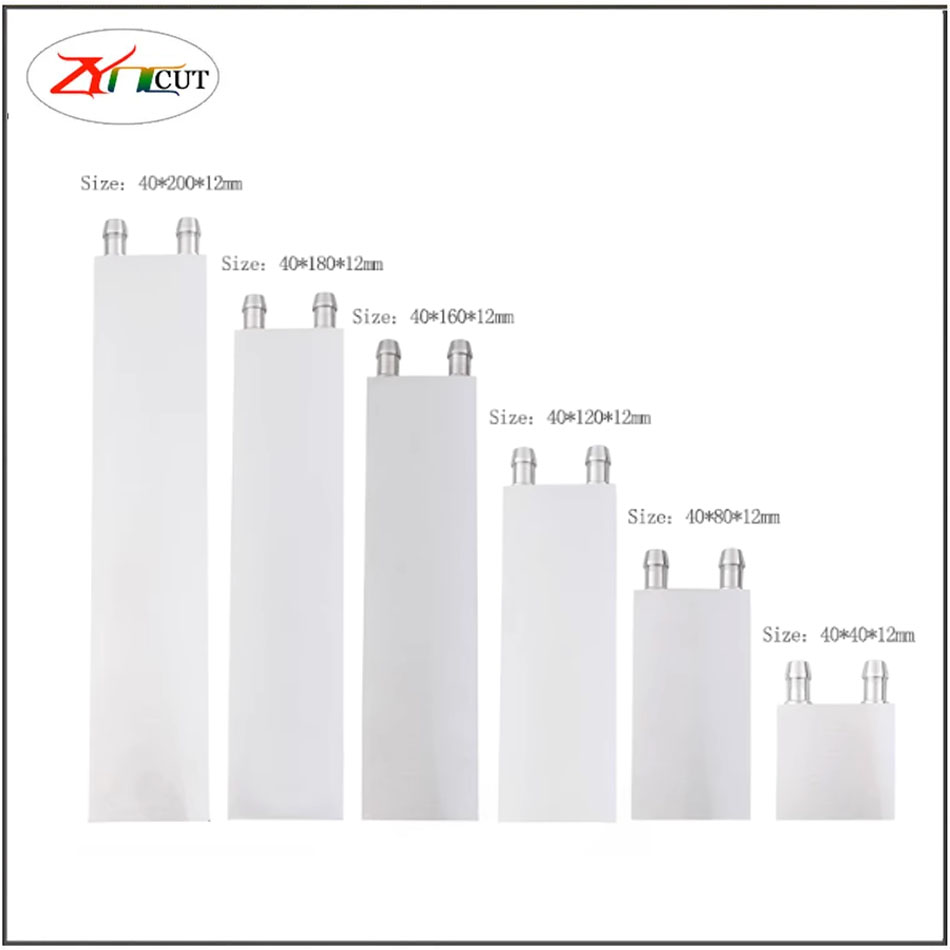 40 80mm CPU Aluminum water-coo - Heatsink ulasan dan harga