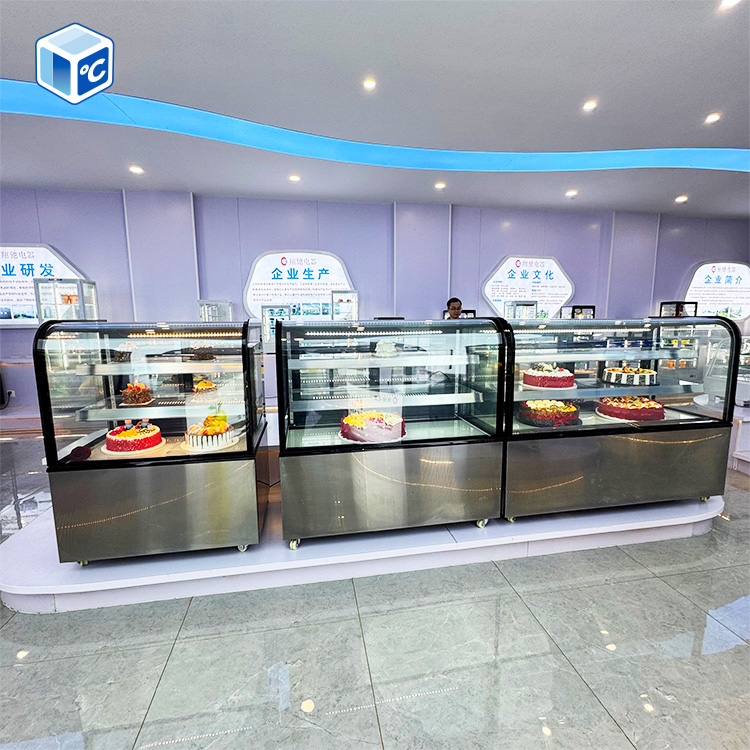 2 Tier Commercial Cake Display - Case Fan ulasan dan harga