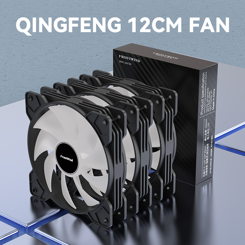SilentEdge12v 12cm Chassis Fan - Gpu Cooler ulasan dan harga
