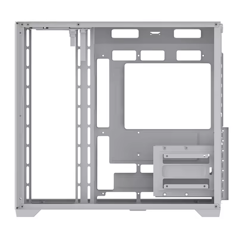 White PC Case Chassis Full Tow - Cpu Fan ulasan dan harga