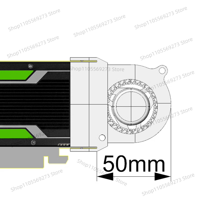 Cooling Fan for Nvidia Tesla P - Gpu Cooler ulasan dan harga