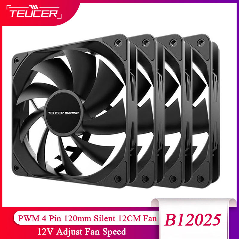 TEUCER PC Computer Case Fan PW - Gpu Cooler ulasan dan harga