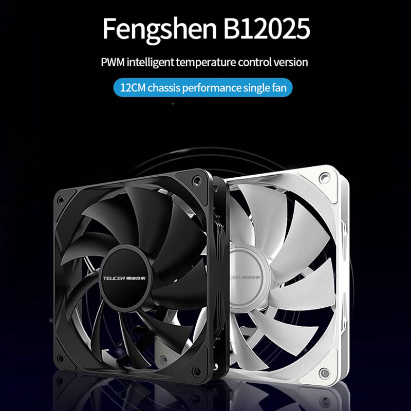 TEUCER PC Computer Case Fan PW - Gpu Cooler ulasan dan harga