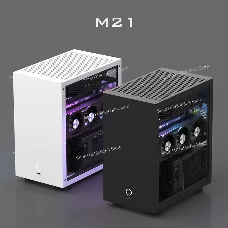 M21 / M31 Mini ITX Computer Ca - Aio Liquid Cooler ulasan dan harga
