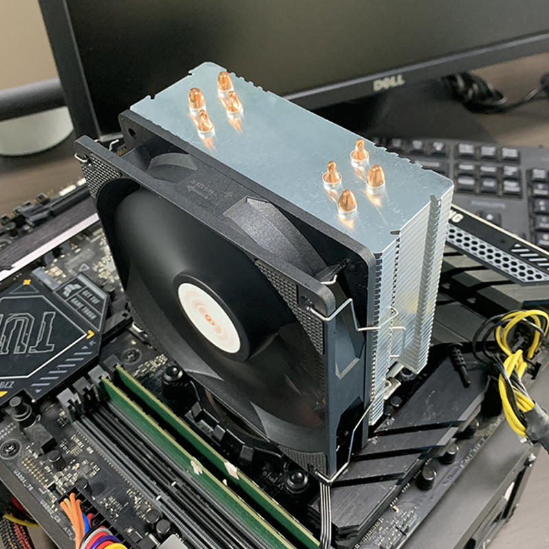 X99 Tower CPU Cooler 4 Heatpip - Air Cooler Cpu ulasan dan harga