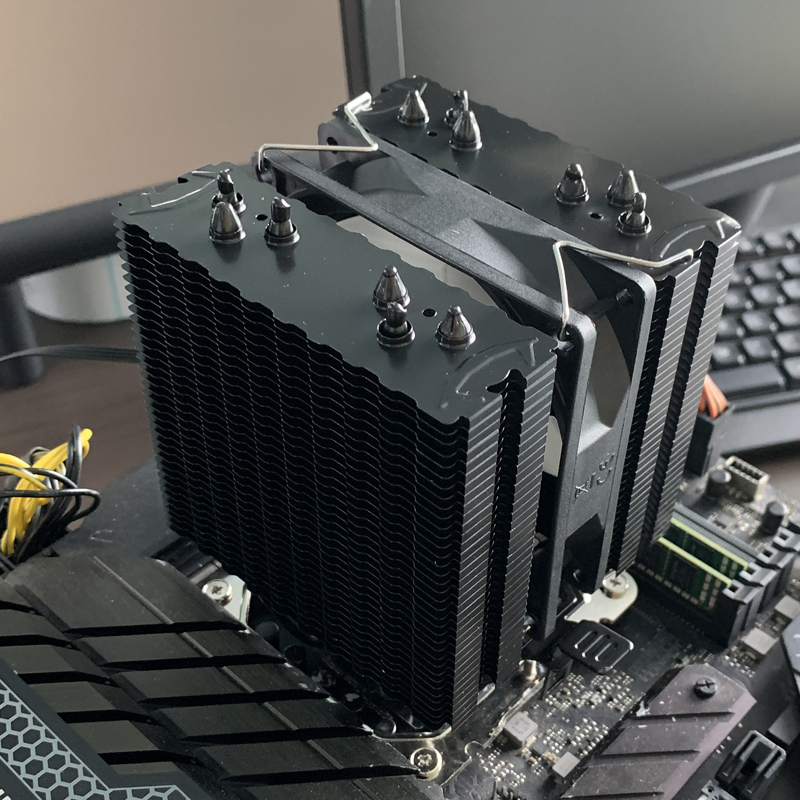 6 Heat Pipes CPU Air Cooler 4  - Air Cooler Cpu ulasan dan harga