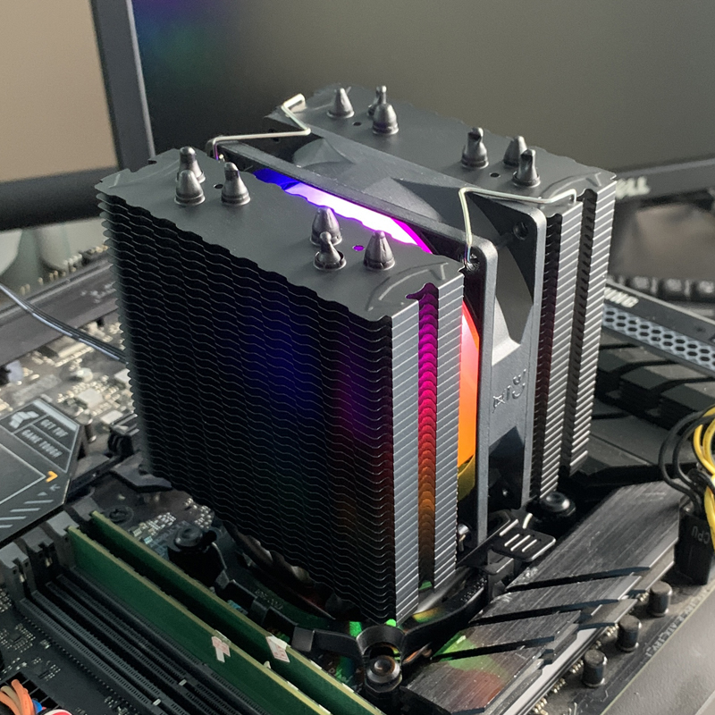 6 Heat Pipes CPU Air Cooler 4  - Air Cooler Cpu ulasan dan harga