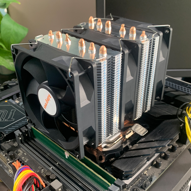 6 Heat Pipe CPU Air Cooler 4Pi - Air Cooler Cpu ulasan dan harga
