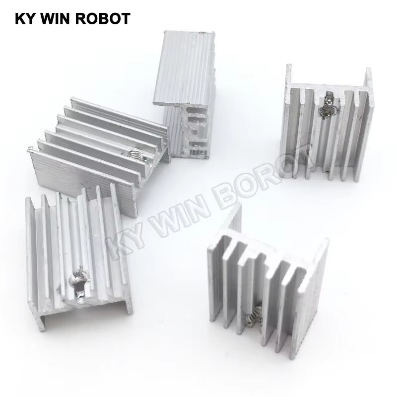 10pcs Aluminium TO-220 Heatsin - Heatsink ulasan dan harga